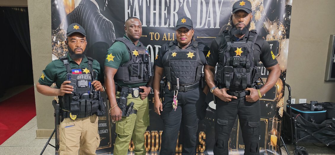On Time Protection Security team at Father's Day event