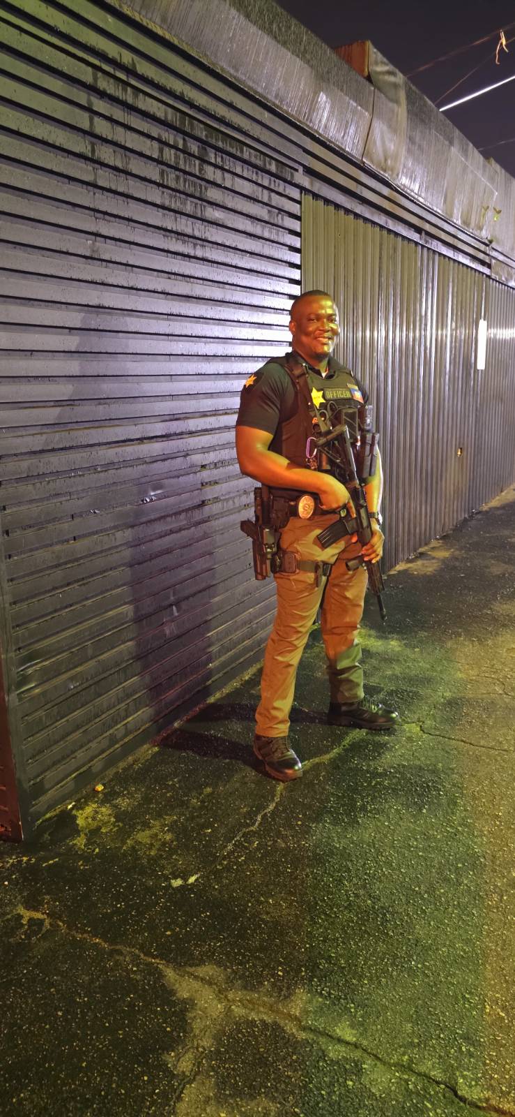 On Time Protection Security personnel on assignment